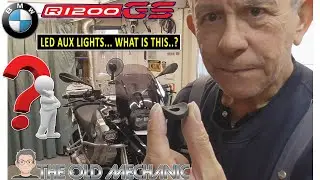 BMW R1200GS AUX LED LIGHT PART 7