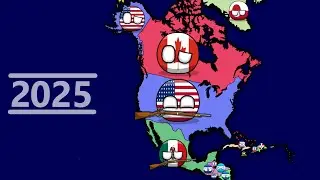 History of USA (1492-2025) Countryballs