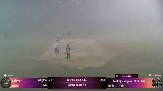 Misogynist XI vs UK Tigers live cricket match | 17-Jan-26 06:12 PM 20 live - SMASHERS CUP