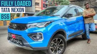 2020 TATA NEXON - 1.5 TURBO DIESEL AUTOMATIC - XZA Plus - Top Model Review 🔥👌