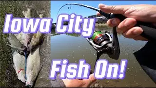 Part 2: Iowa City Fishing. It's Fish ON!!!