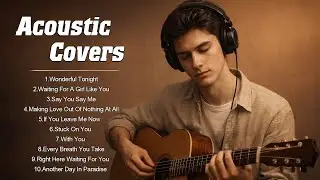 70s 80s 90s Acoustic Covers &ndash; Male Vocal | Wonderful Tonight, Hard to Say I&rsquo;m Sorry & More
