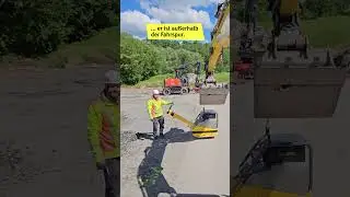 Alles in Sicht? #bagger #baggerlife #baustelle #bau #baumaschinen #bauarbeiter #arbeitsschutz