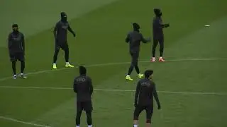 FULL PSG TRAINING SESSION: The Squad Train Ahead of Champions League Clash Against Tottenham 