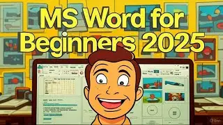 MS Word for Beginners 2025 &ndash; Part 1 Tables, Images, Hyperlinks & Shapes Full Guide 2025