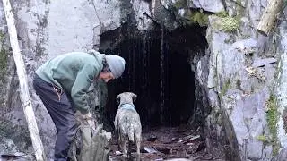 we went in, random island slate mine
