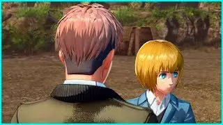 Armin gets Nervous over his Training Session | Attack on Titan 2 Game | Armin Friendship Event