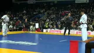 The 5th Karate World Cup man heavyweight 8  Mori-Indana
