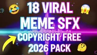 18 Viral Meme Sound Effects 2026 😂 | Copyright Free SFX Pack | free Download | Beat Ur World