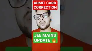 JEE mains Update | Details not updated on admit card | Jee August admit card | #JEE_August #JEE_2021