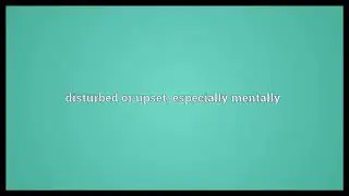 Deranged Meaning