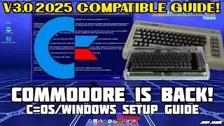 Commodore OS Vision 2.0/3.0 Windows Setup Guide 2025 #commodoreos &lrm;#commodore64 #c64