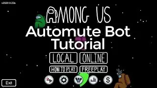 AUBot Tutorial - Among Us automute discord Bot (usable without commands)
