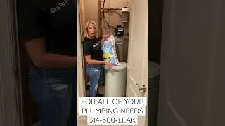 How to add salt to your water softener #yournewplumber