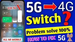 Jio 5G To 4G Automatic Network Switch Problem Fix