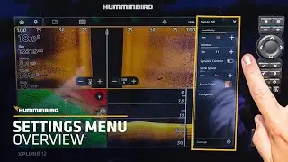 Humminbird Sonar & Chart Settings Menu Overview & How To | XPLORE Fish Finder