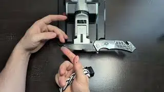 Gray spider knife sharpening asmr no talking lofi *shave finish*