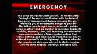 EAS SCENARIO - YELLOWSTONE ERUPTION