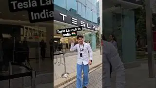 Tesla Launch in India 🇮🇳 Tesla Model y😍