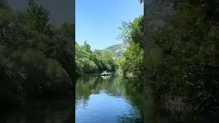 Cetina #river #canyon #shorts #croatia #omis #split #croatia #dalmatia #dalmacija #4k #boat #ride
