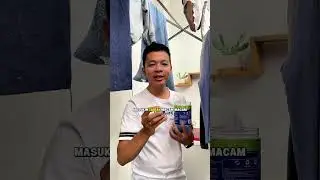 0169 Rekomendasi detergen Laundry Pods Detergen, Harga murah isi banyak, sebotol bisa untuk 1 bulan