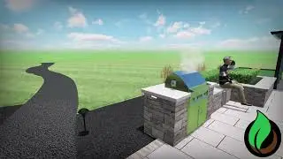 recreational outdoor entertainment space