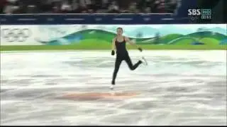 Yu-na Kim's 3F-3T (the first official practice at the 2010 Vancouver Olympic)