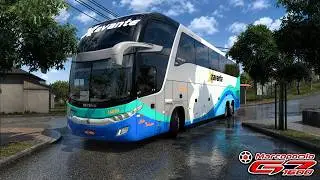 ETS2 1.59 | Realistic Bus Driving | Marcopolo Paradiso G7 1600 LD | POV 4K Ultra HD | #ets2