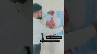 World Pharmacist Day || Poster presentation Competition || #nursing #pharmacy #shorts #viral #poster