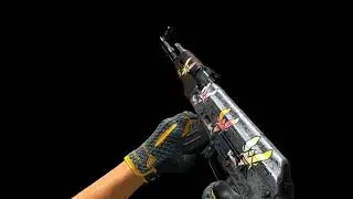 CSGO Sticker | Vitality (Holo) | Paris 2023 | AK-47 | Steel Delta