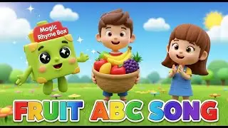 Fruit Alphabet A to Z | Fun ABC Song for Kids & Preschoolers