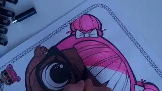 Lol stickers 🧡 #asmr #art #coloring #asmrvideo 