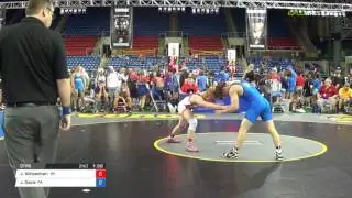 Junior FS 138 Qtrs - Jeremy Schoenherr (WI) vs. Jack Davis (PA)