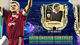 EFFENBERG 112 CM EVENT İCON REVİEW WITH ENGLISB SUBTITLES #orchunfifa #fifamobile