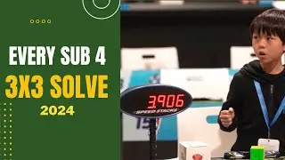 Every Sub 4 3x3 Single (2024)