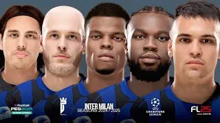 Обновление Facepack Inter Milan для PES 2021 и FL25 (SIDER) для ПК