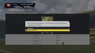 AMAZING INFORM SNIPE! LIVE SNIPING! FIFA 17 ULTIMATE TEAM TRADING