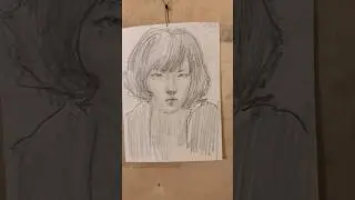 Drawing by memory #drawing #drawingportrait #sketch #sketching #pencildrawing