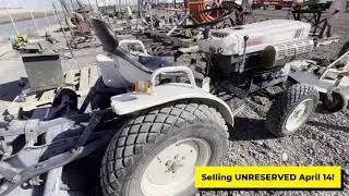 Bolens G174 ISEKI Diesel Garden Tractor selling **UNRESERVED** via online auction April 14, 2021!