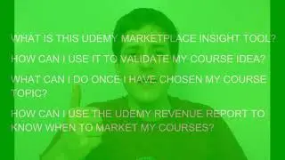 How to Optimize Udemy's Marketplace Insights-Unofficial - learn Online Course Creation