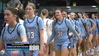 GAME RECAP : Girls Basketball - Spring Lake Park at Blaine | January 15th, 2025
