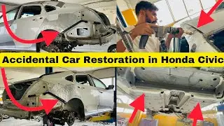 Honda Civic 2017 Accidental Car Restoration