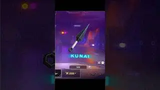 New Knife - KUNAI KNIFE 🔥 Wait For End 💥GarenaFree Fire #shorts #freefire