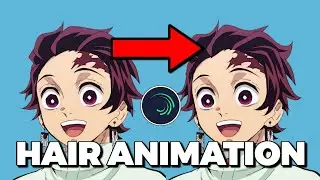 TUTORIAL MEMBUAT HAIR ANIMATION (RAMBUT BERGERAK) | ALIGHT MOTION TUTORIAL by Mahendra Danuartha