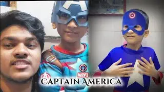Aarav Ki New Dress 👻  || Captain America 🇺🇲