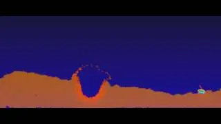 Scorched Earth remake based on physics