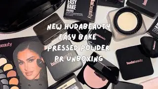 UNBOXING THE HUDA BEAUTY EASY BAKE PRESSED PR PACKAGE