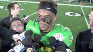 Ducks receiver Darren Carrington on Oregon&rsquo;s tempo, defense