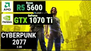 GTX 1070 Ti vs CYBERPUNK 2077 2.0 [1440p]