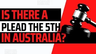 Is there a plead the 5th in Australia? #pleadthe5th #australianlaw #sydneylawyer #criminallawyer